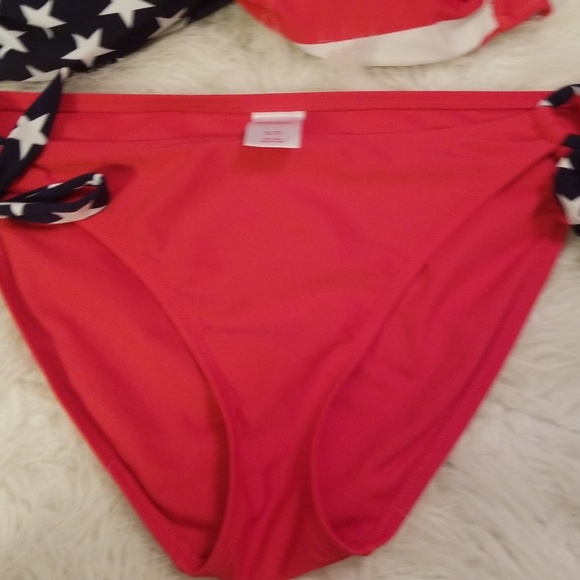 Ladies Red White & Blue Swimsuit Size XL - Picture 2 of 6
